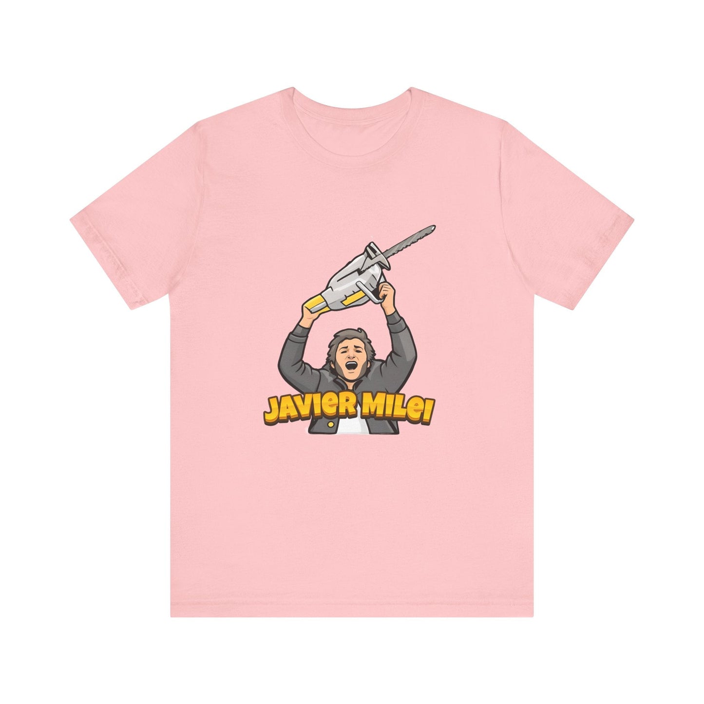 Javier Milei Chainsaw Tee - 4LibertyShop.com