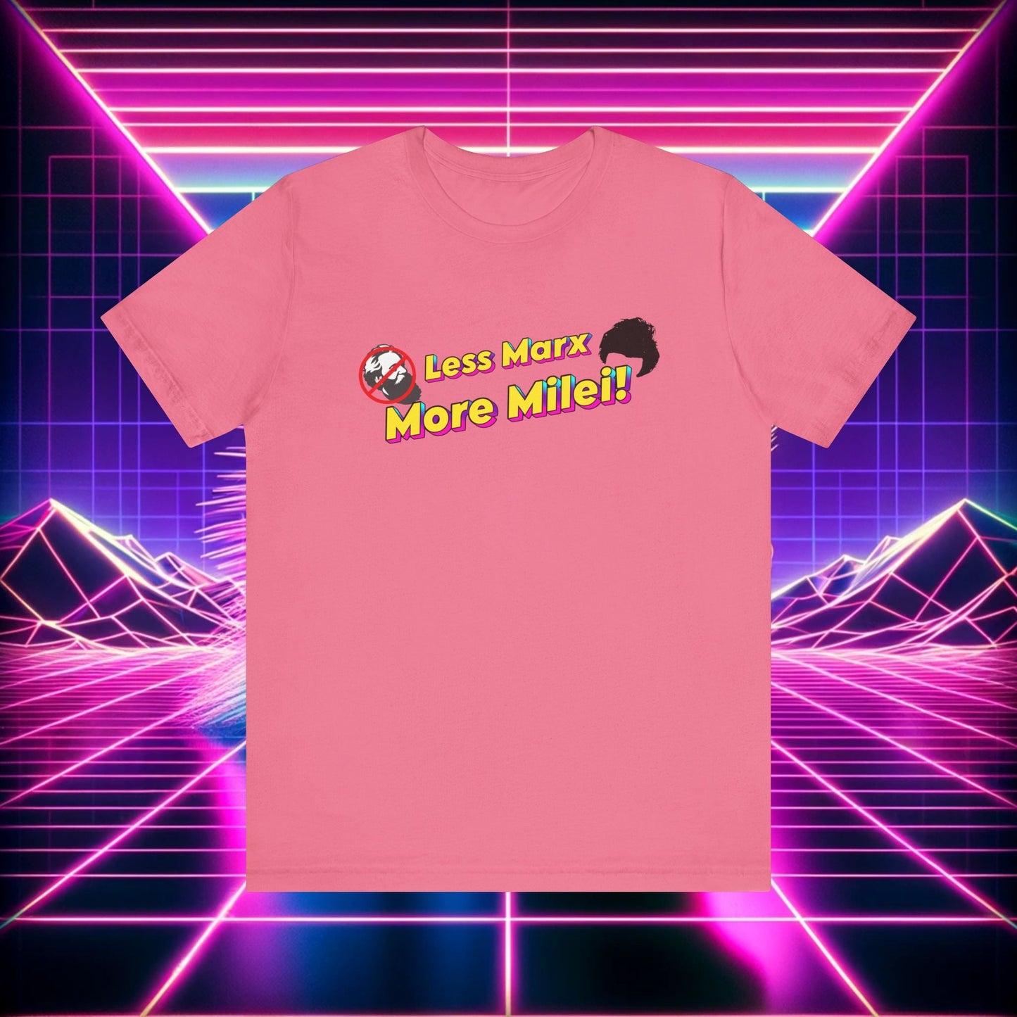 Less Marx More Milei T-Shirt - 4LibertyShop.com
