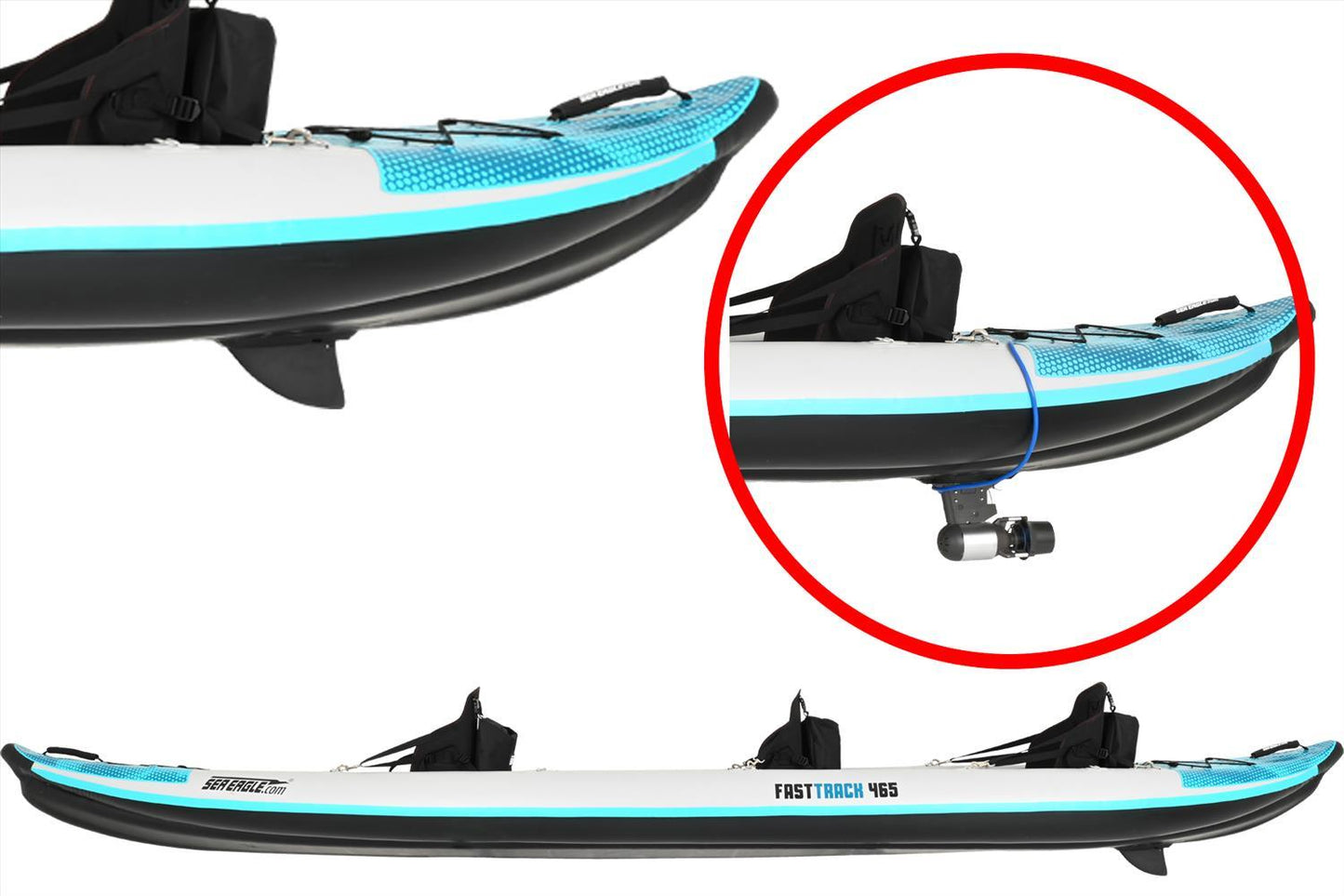 Sea Eagle 465 FastTrack V-bottom Pro Inflatable Kayak