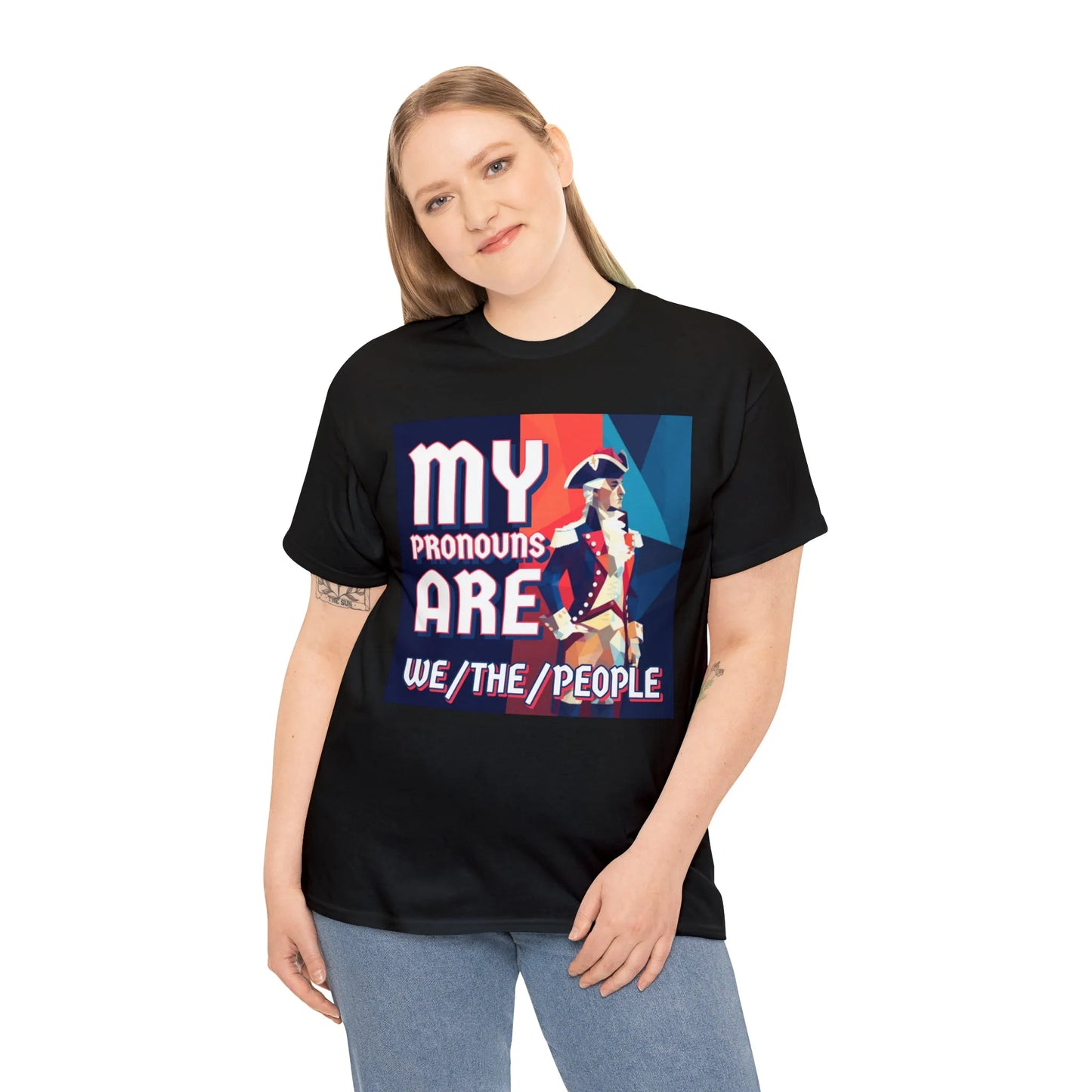 My Pronouns Are We/The/People Unisex Heavy Cotton Tee