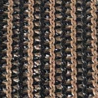Eden's Decor Straight Flat-Edged Sun Shade Sail Rectangular 15' x 21' Brown UV-Blocking Outdoor Canopy Fabric Cloth Awning for Pergola Patio Garden Backyard Custom Size