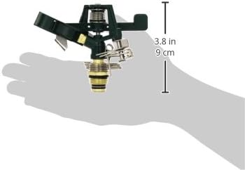 Orbit 5 Pack 1/2 Inch Zinc Impact Sprinkler Head, Lawn and Yard Watering