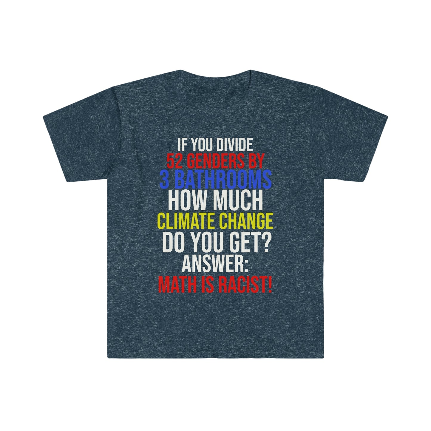 Math is Racist T-Shirt