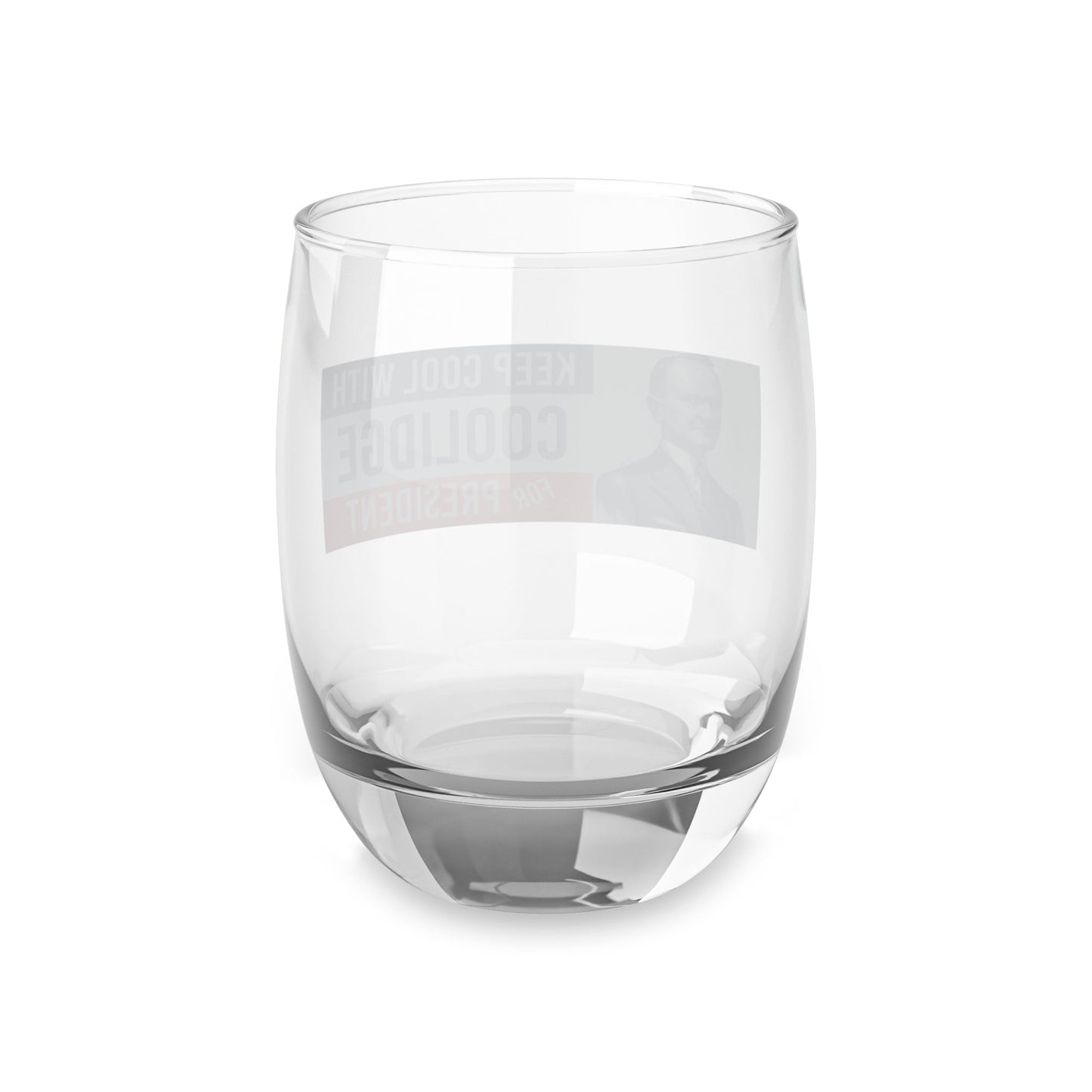 Cool with Coolidge Whiskey Glass - 4LibertyShop.com
