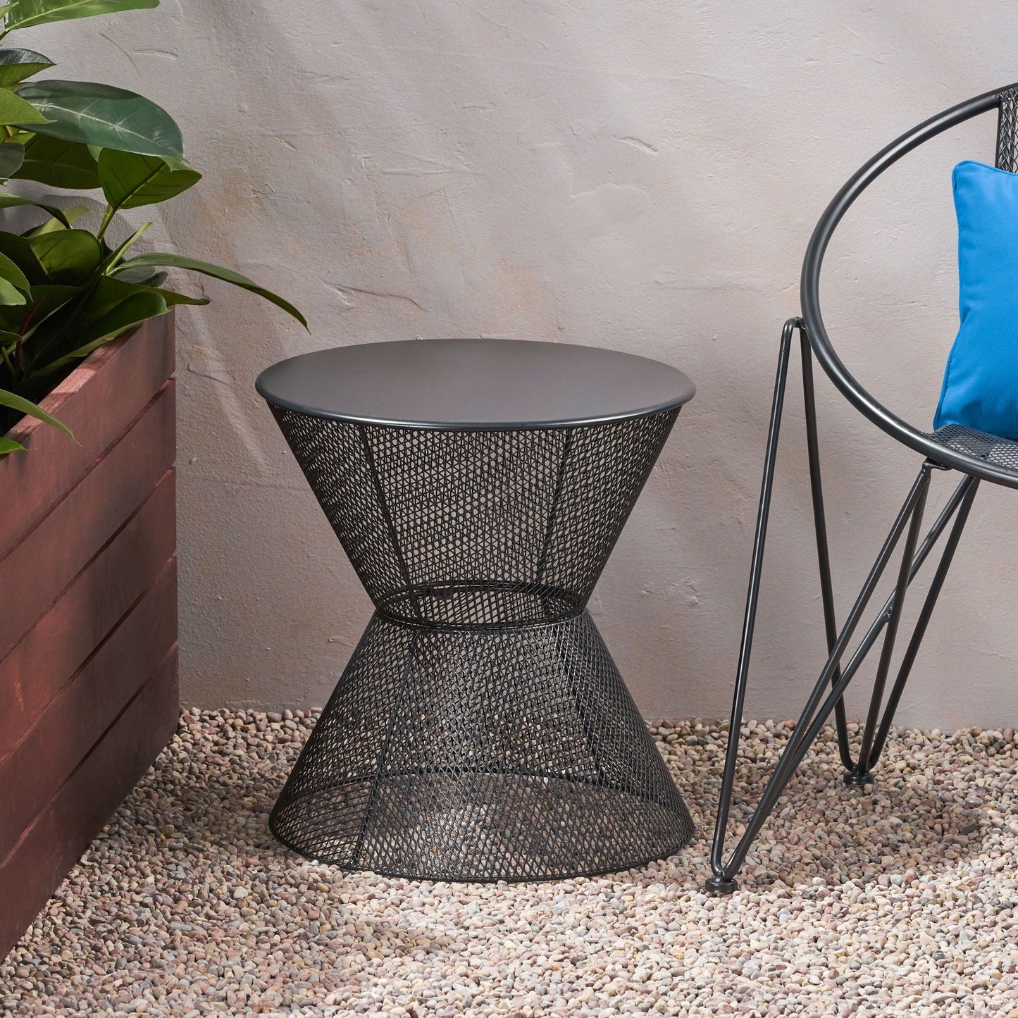 Nevada Contemporary Side Table With Design