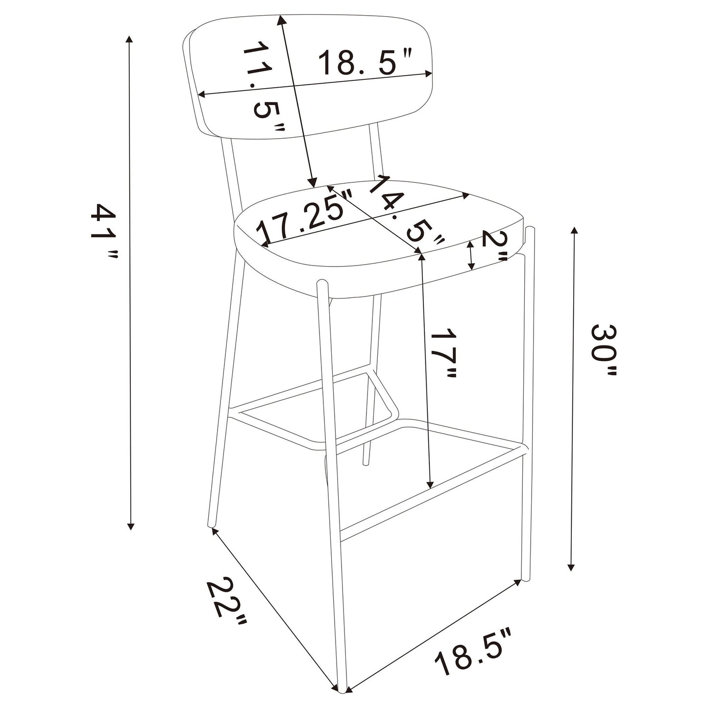 Joy - Stool (Set of 2)