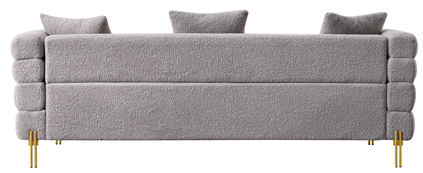 Modern Luxurious And Comfortable Upholstered Sofa