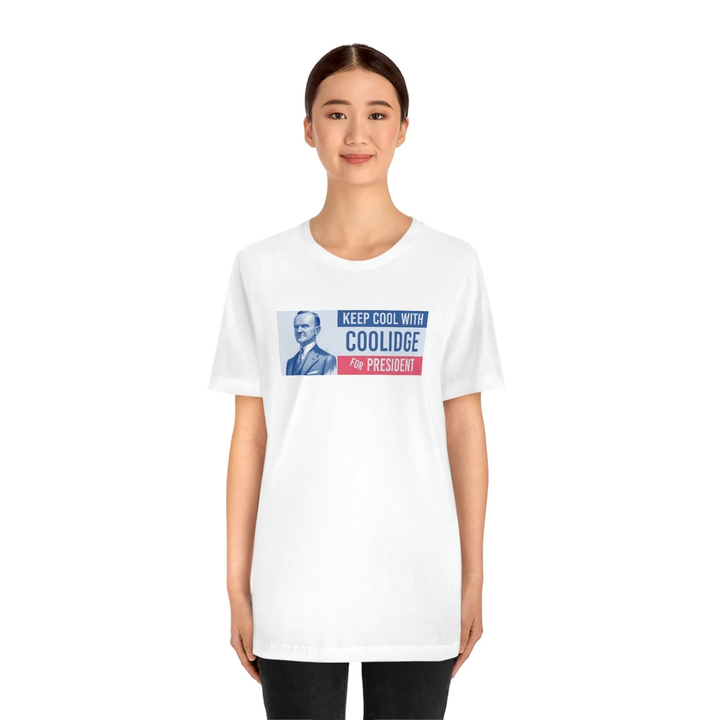 Keep Cool With Coolidge For President Calvin Coolidge T-Shirt