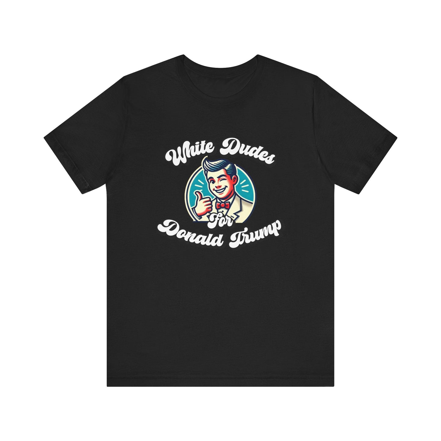 Walton & Johnson: White Dudes For Donald Trump T-Shirt - 4LibertyShop.com