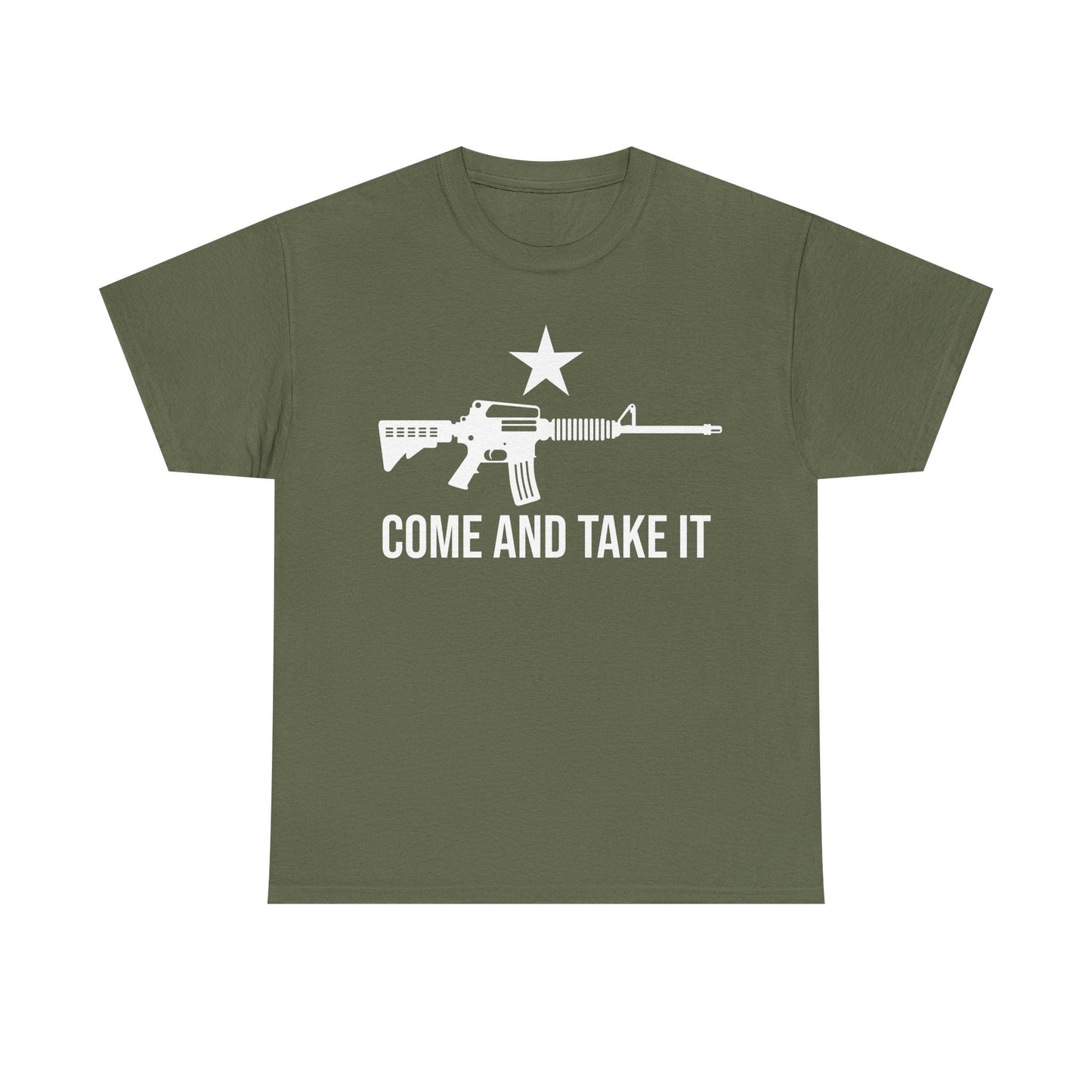 Walton & Johnson: Come and Take It AR15 Chad T-Shirt - 4LibertyShop.com