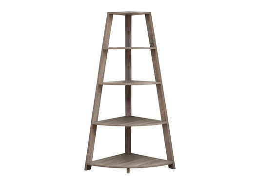 4-Tier Corner Bookshelf, Modern & Contemporary Style