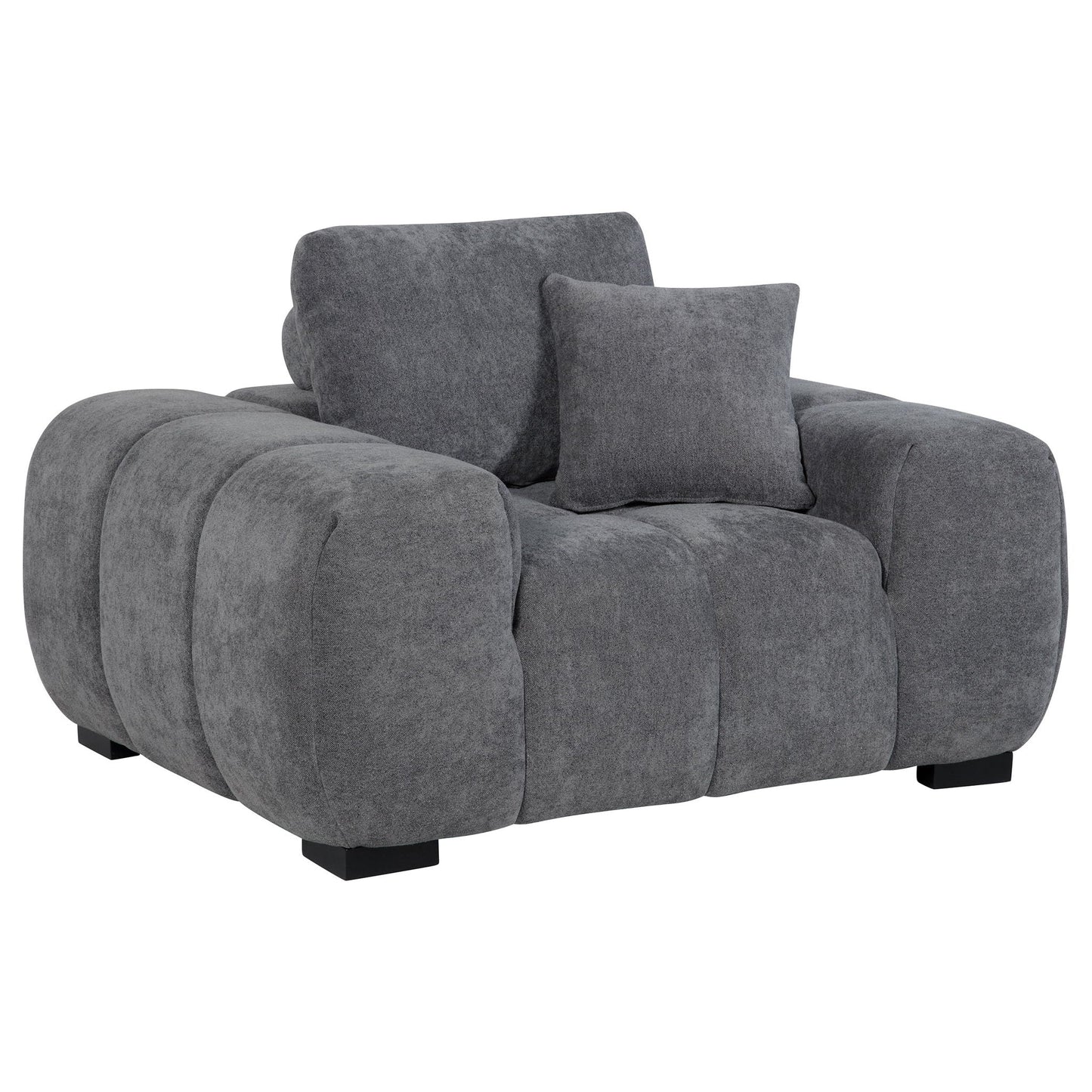 Plather - Track Arm Accent Chair
