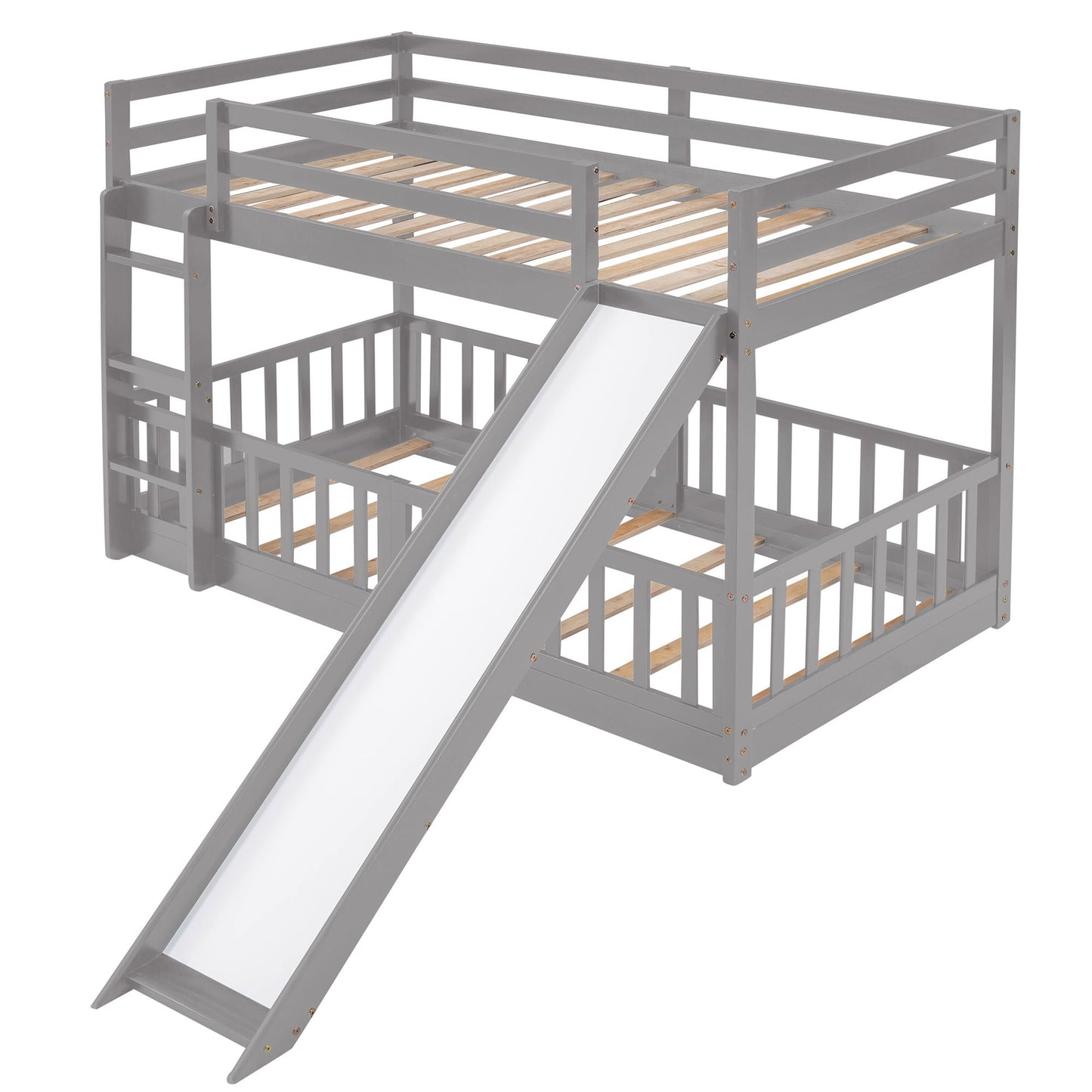 Functional Bunk Bed & Convertible Ladder And Slide