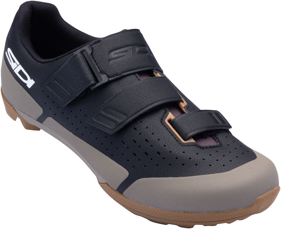 SIDI Asper Gravel Shoes - Men's Black 42.5 Millennium Fit