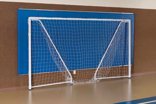 Douglas® Indoor Soccer Goal - Portable and Foldable, 6.5'H x 12'W x 5'D with Nets