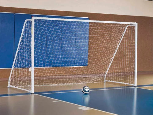 Douglas® Indoor Soccer Goal - Portable and Foldable, 6.5'H x 12'W x 5'D with Nets