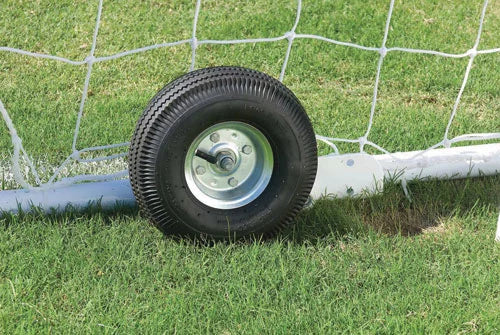 Douglas® PRO Portable Soccer Goals, 4″ Round Aluminum, Official Size with 4mm Nets