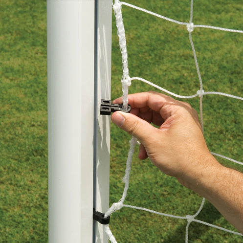 CLUB Portable Soccer Goals, 3″ Round Aluminum with 4mm Nets