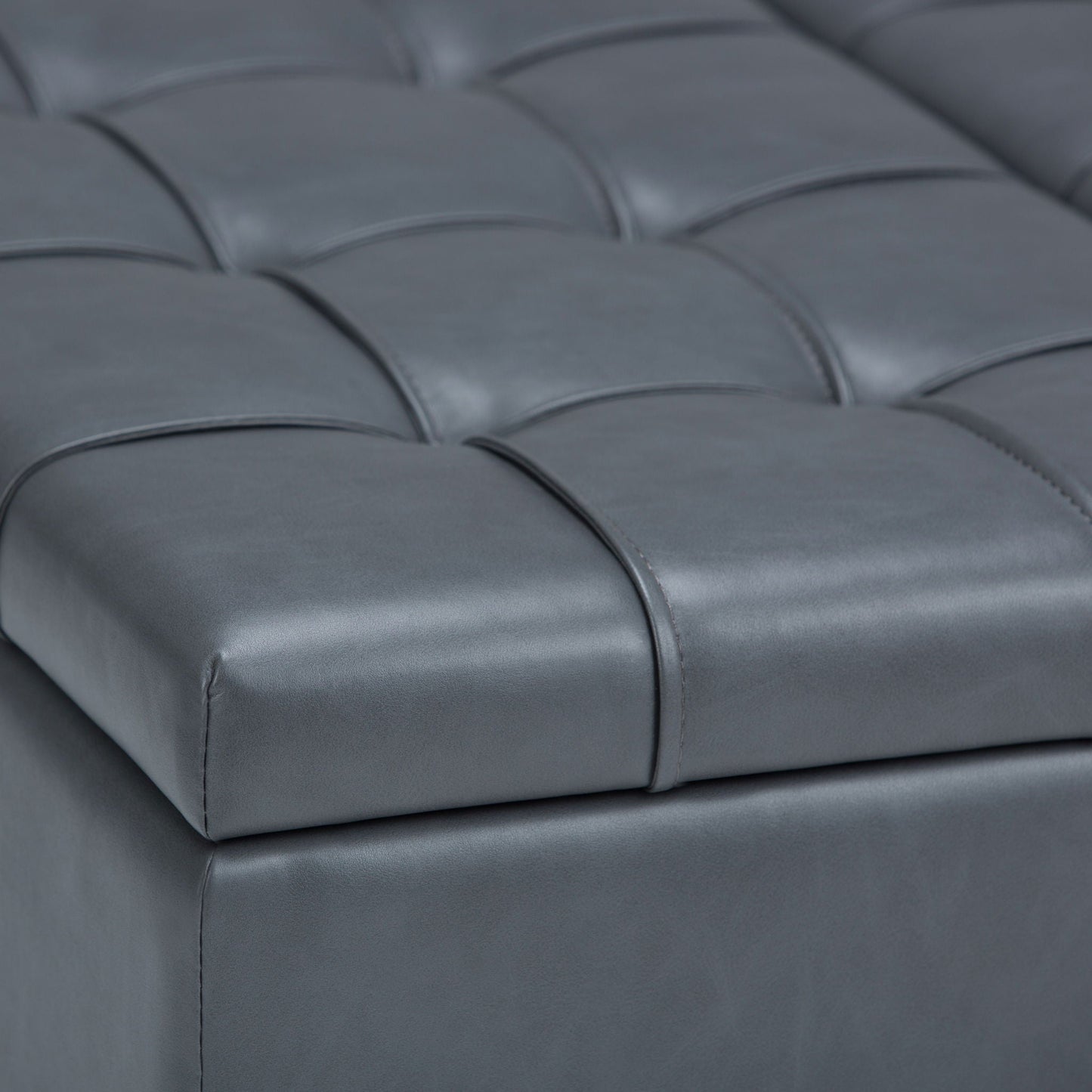 Harrison - Upholstered Coffee Table Storage Ottoman