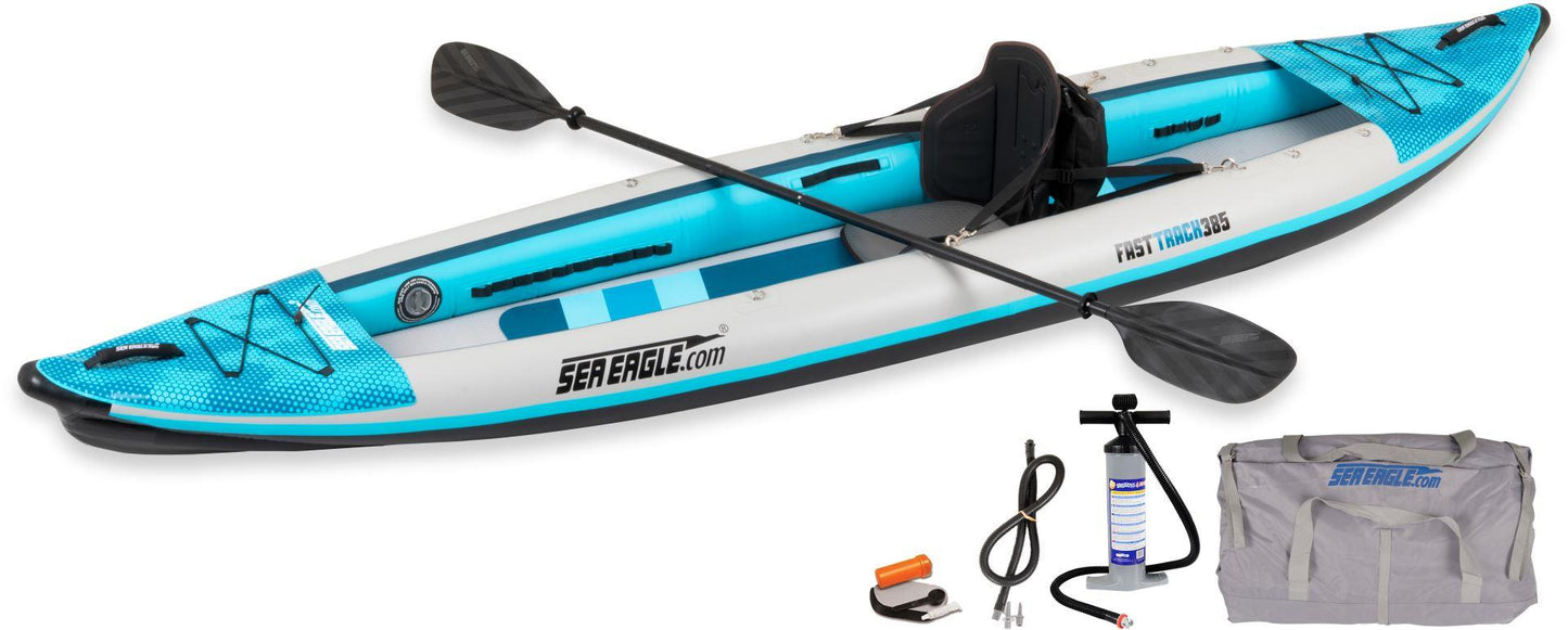 Sea Eagle PRO 385FT V-Bottom Inflatable Kayak Kit