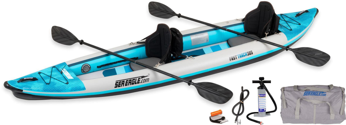 Sea Eagle PRO 385FT V-Bottom Inflatable Kayak Kit