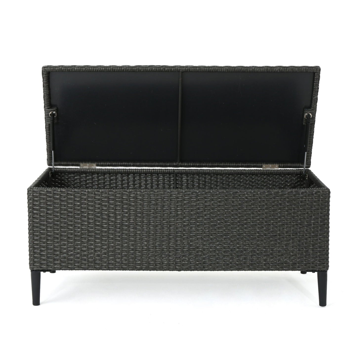 Rupert Storage Unit Resin Wicker Outdoor