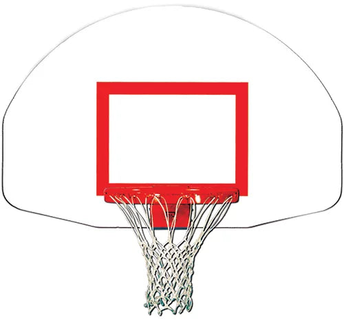 Douglas® Gooseneck 4.5" FST Basketball System, Fan Shaped Steel