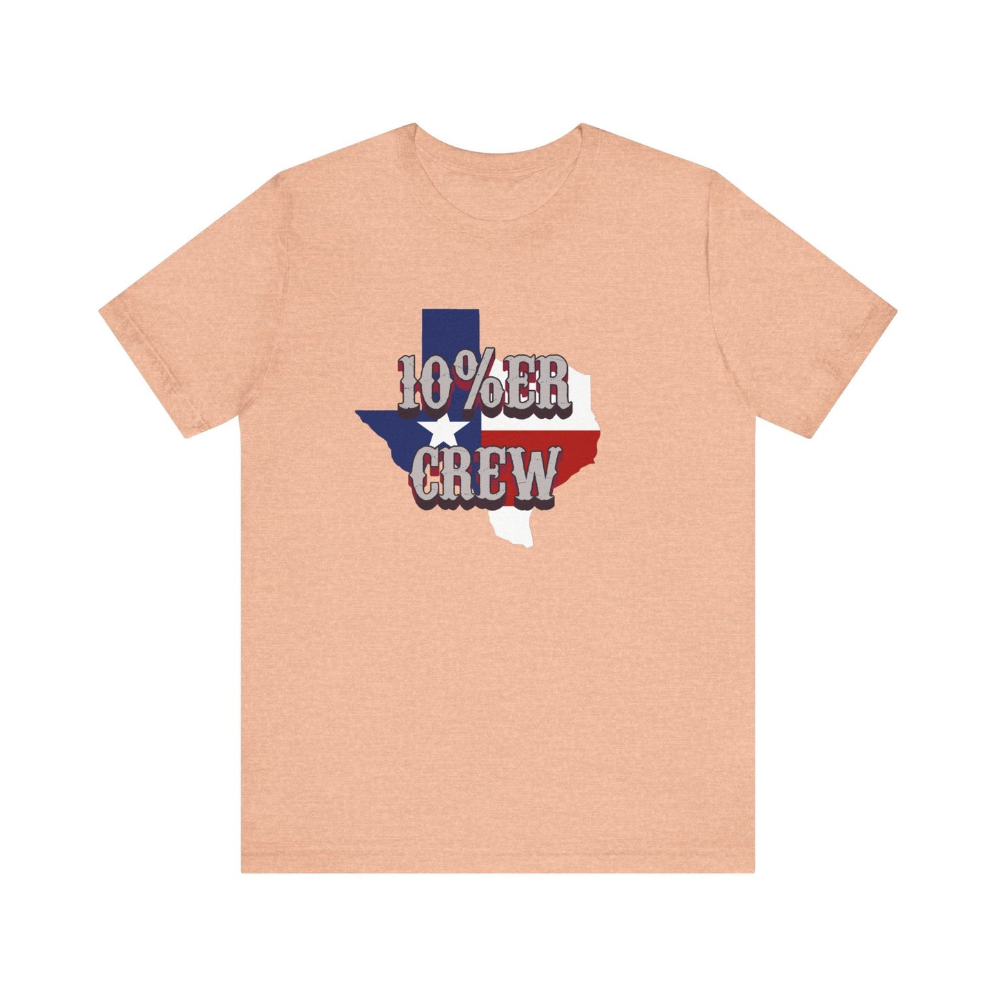 Walton & Johnson: 10%er Crew Texas Tee - 4LibertyShop.com