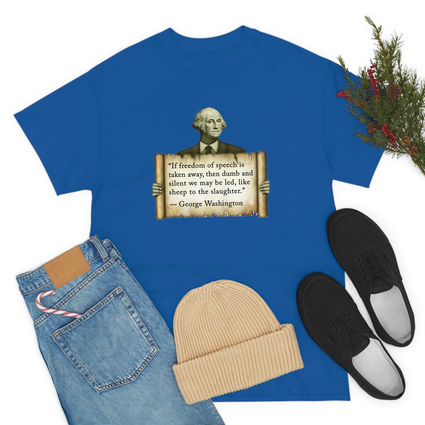 George Washington Freedom of Speech T-Shirt