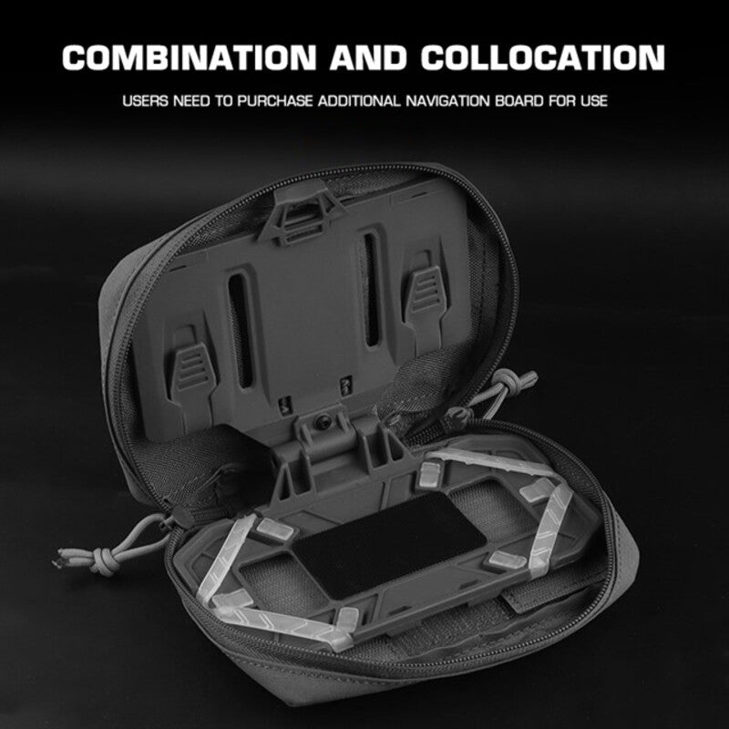 Camouflage Outer - bag for Foldable Navigation Board MB - 03, Fixed by Zipper & Hook - and - Loop Fastener