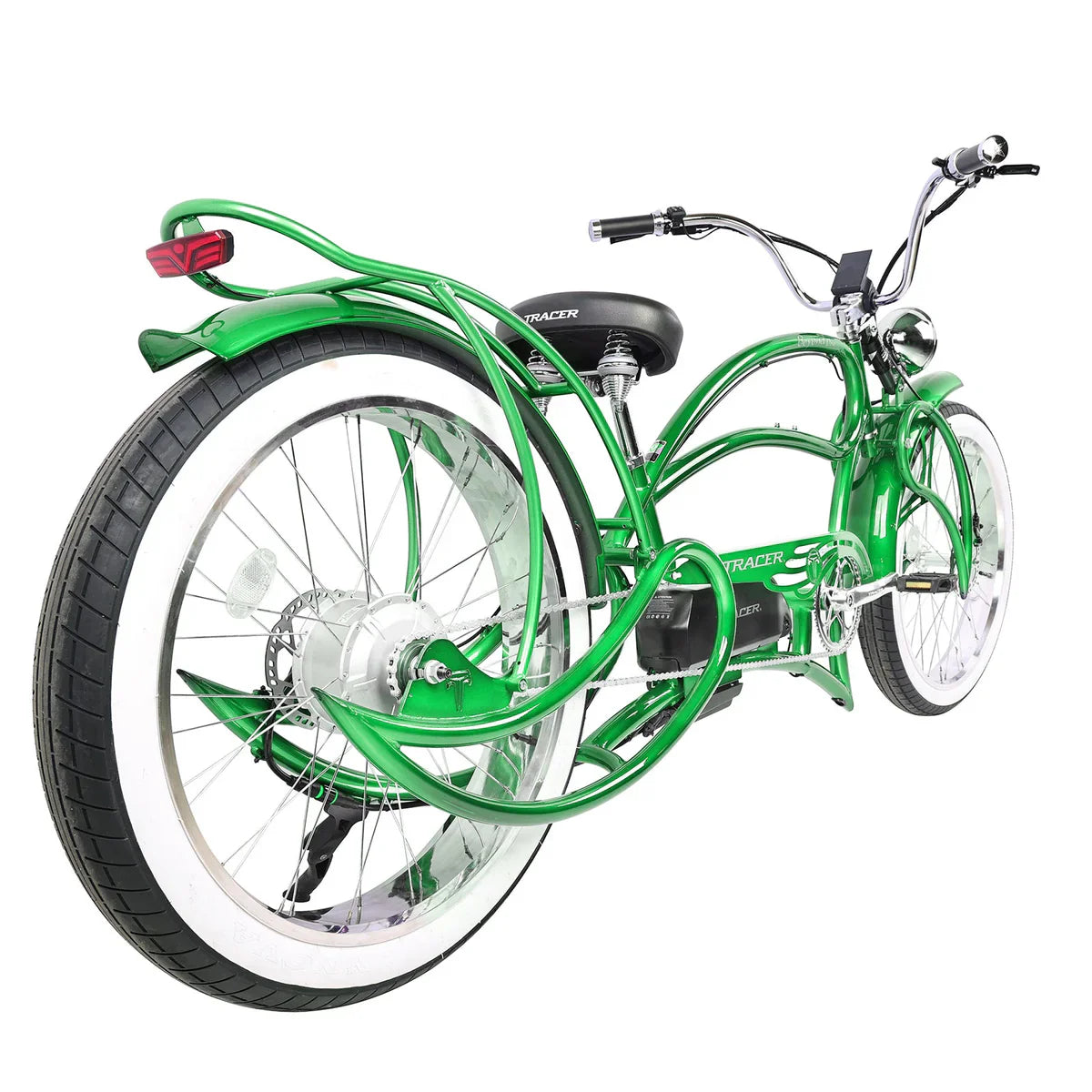 Tracer Beyond Pro 800W 26" Classic Stretch Chopper EBike