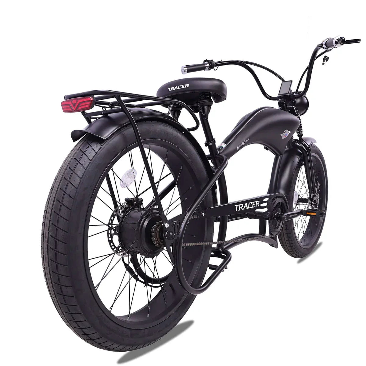 Tracer Twenty5 800W Chopper Stretch Cruiser Ebike