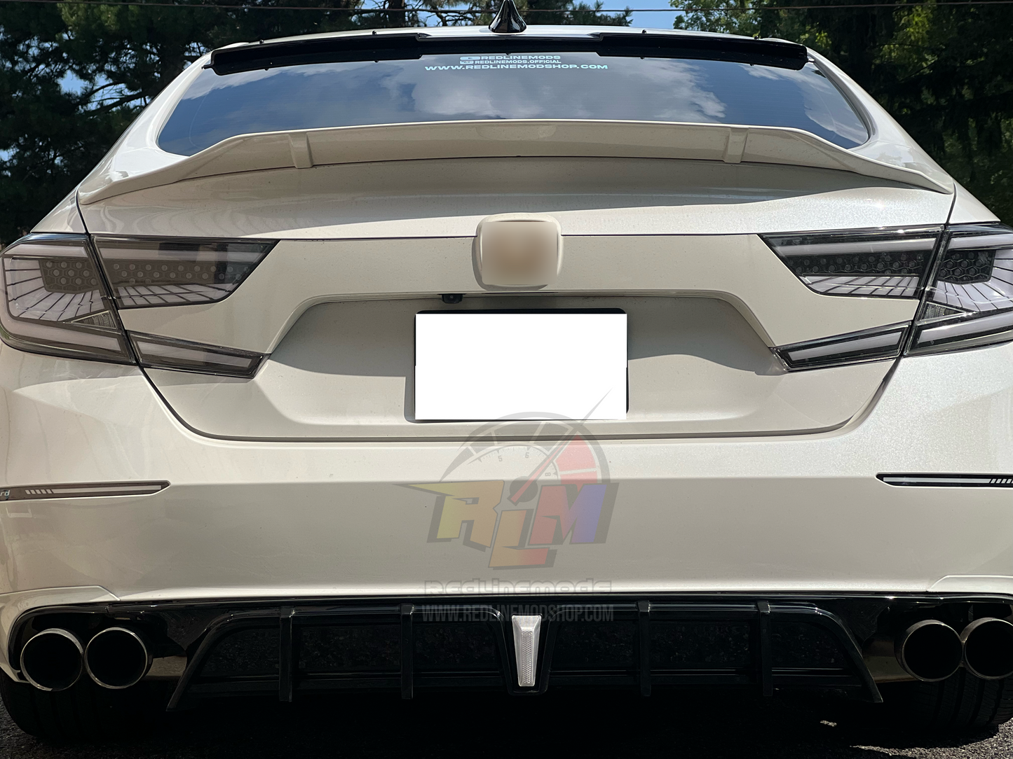 Diffuser Clear White Third Brake Light