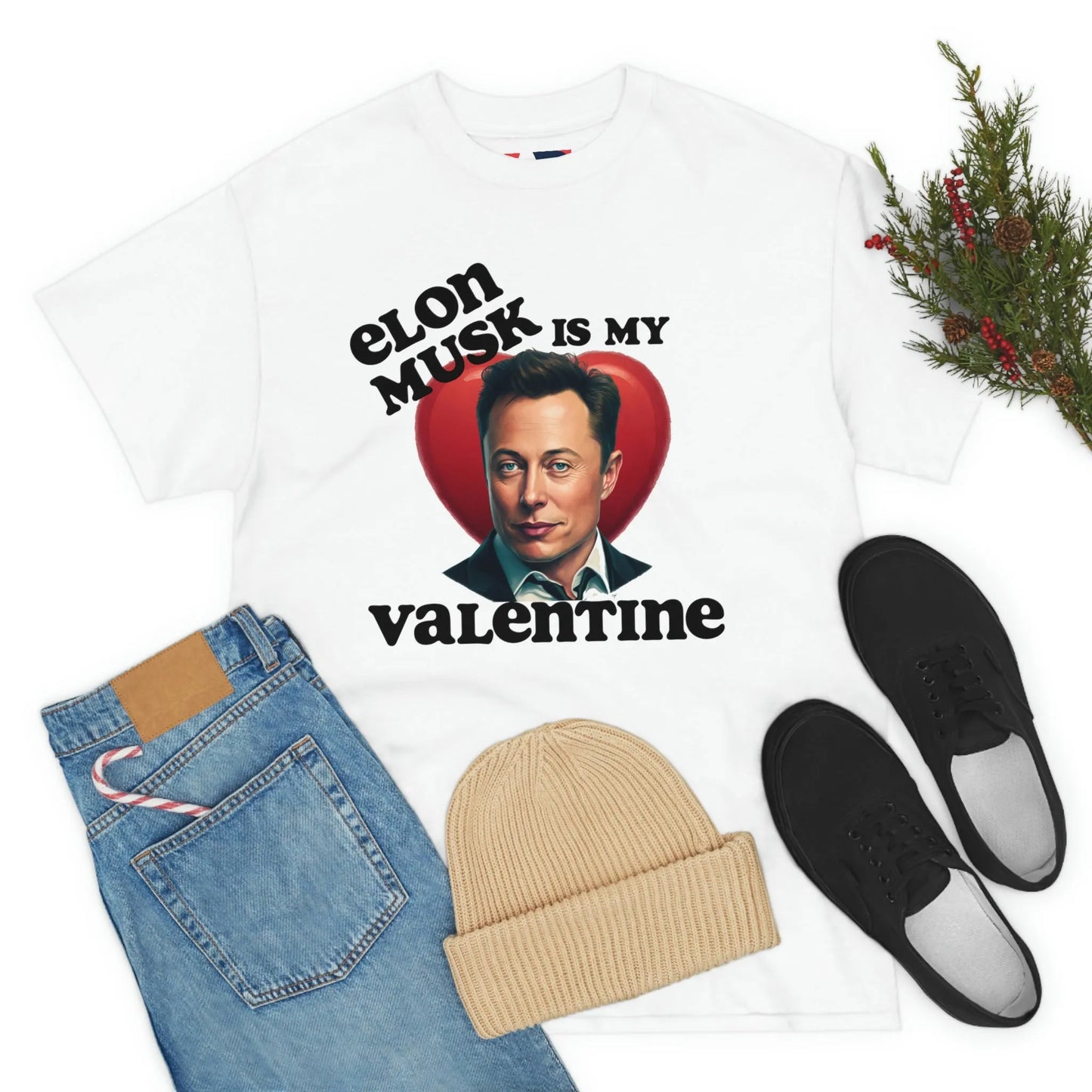 Elon Musk Is My Valentine Tee