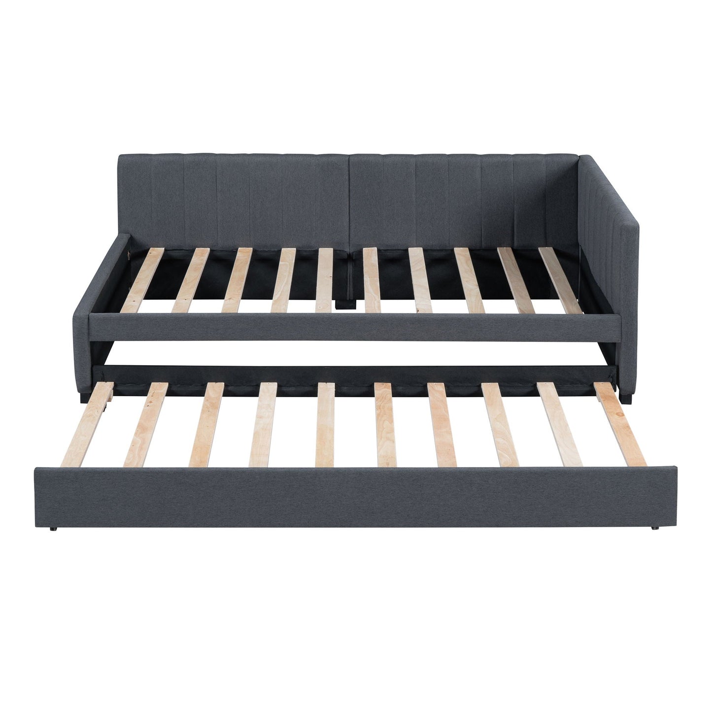 Upholstered Daybed, Sofa Bed Frame, No Box Spring Needed