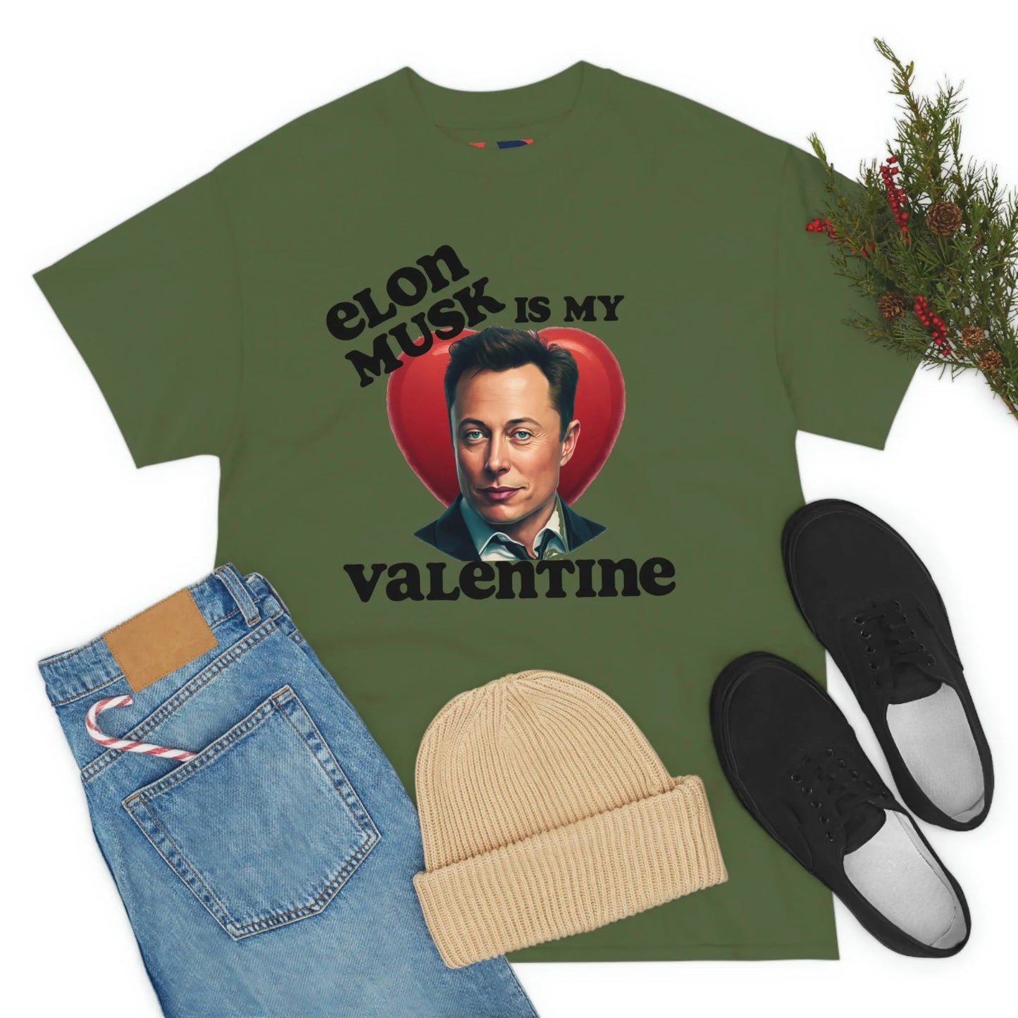 Elon Musk Is My Valentine Tee