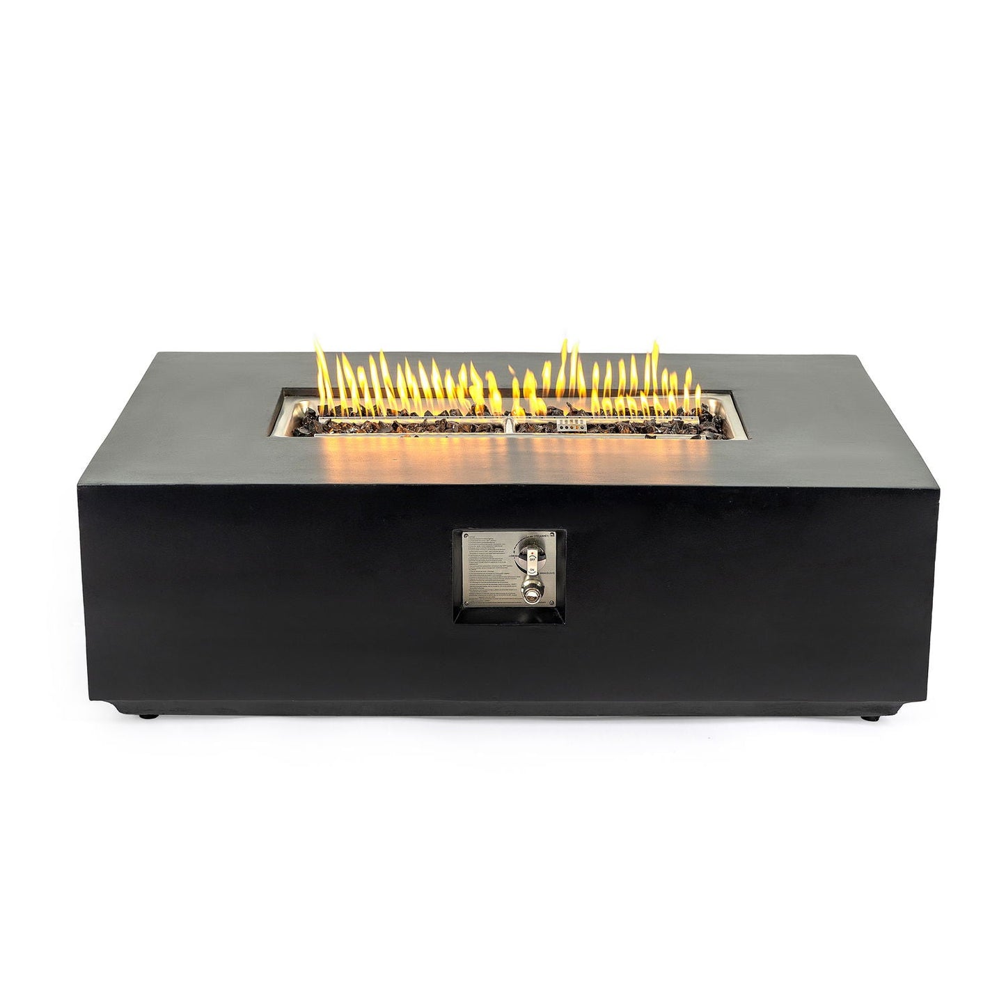 Propane / Natural Gas Fire Pit Table, 50,000 BTU - Charcoal