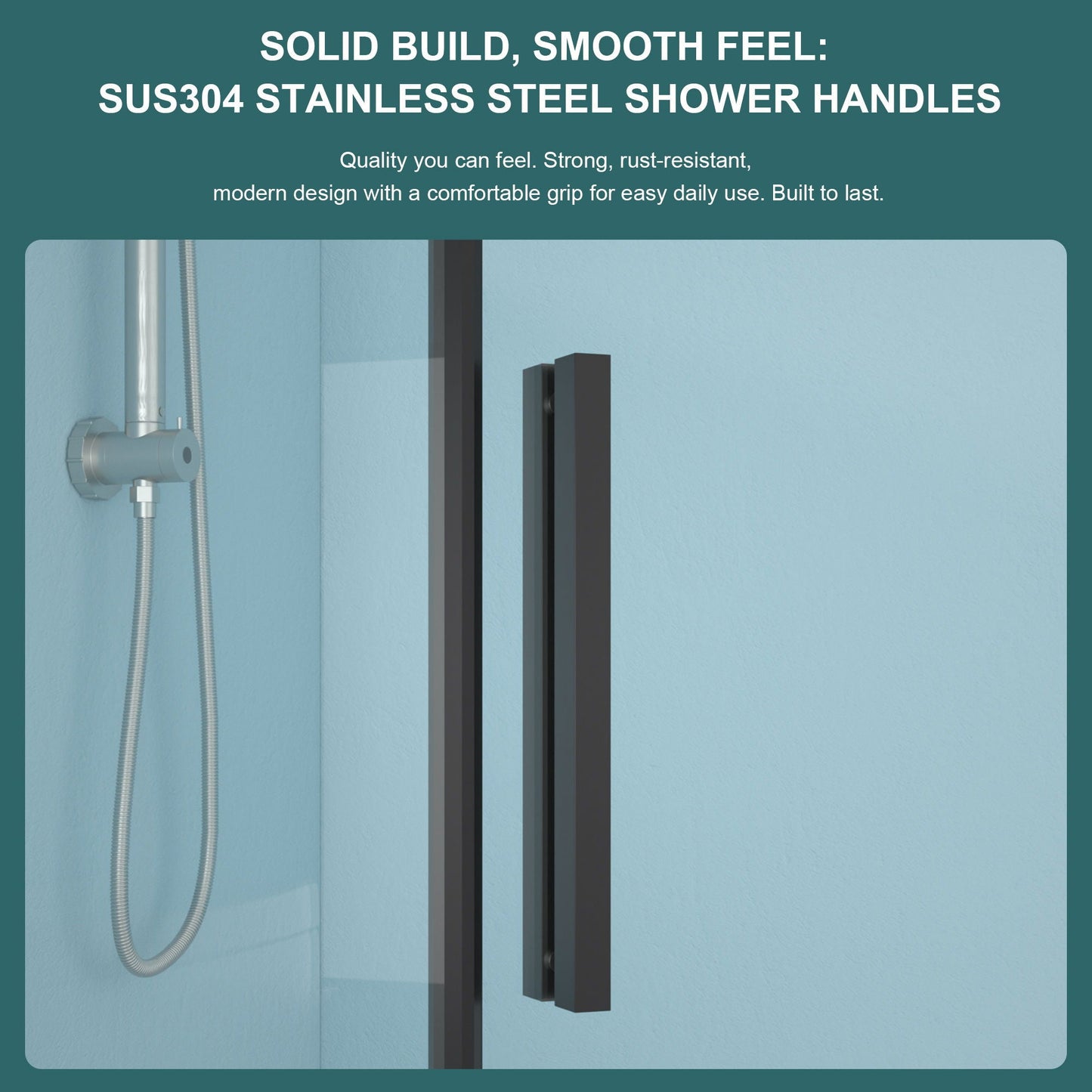 Diamond Shaped Corner Shower Door, Inward Sliding, Stainless Steel Frame