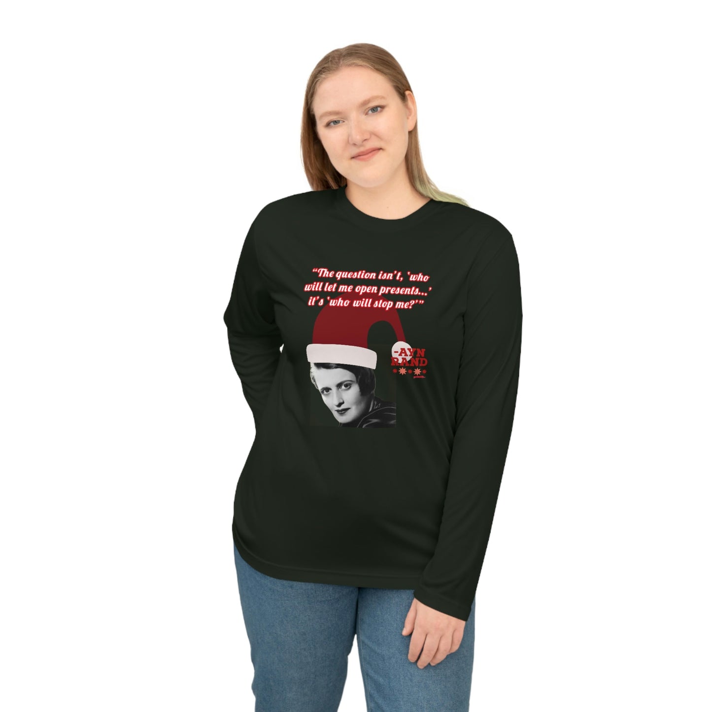 Ayn Rand Christmas Presents Shirt - 4LibertyShop.com