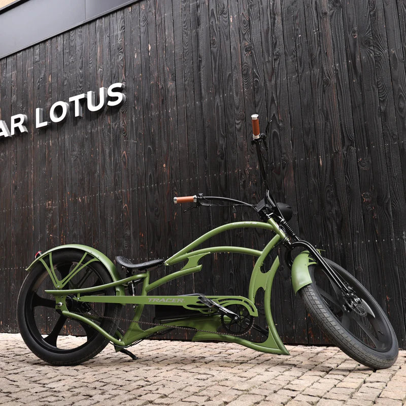 Tracer Raptor Pro DS 800W Stretch Cruiser Ebike