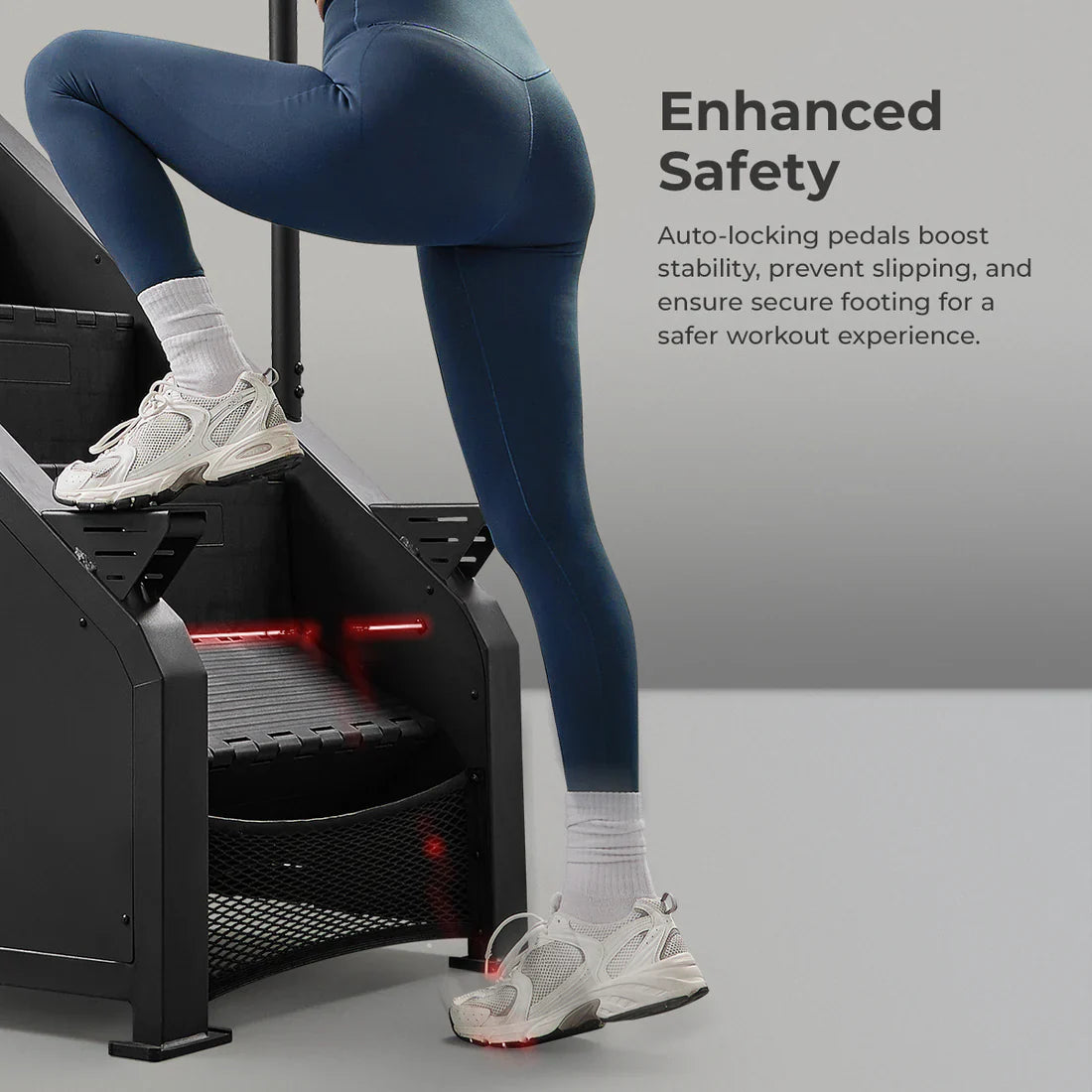 Premium Smart Stair Climber by Sunny Health & Fitness