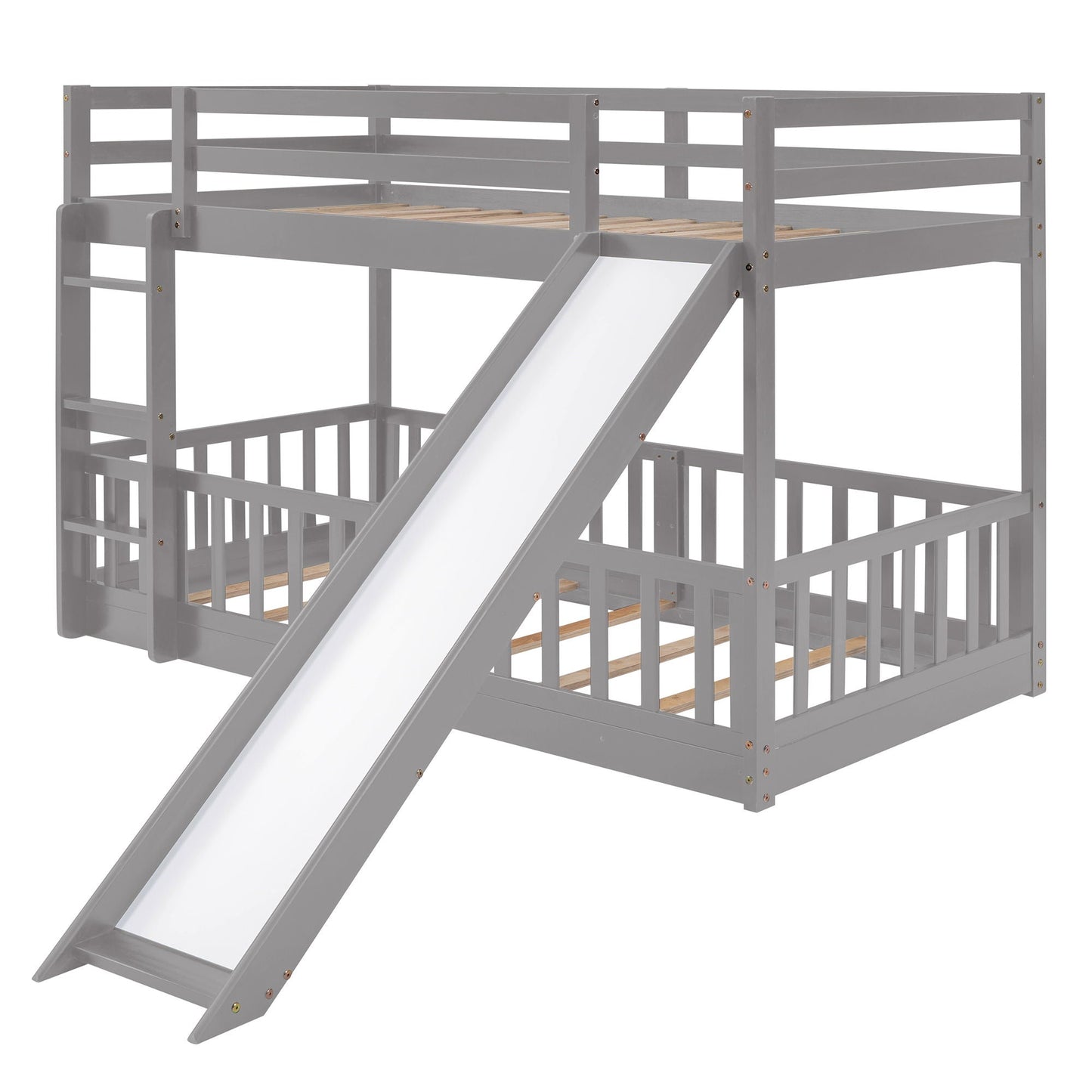 Functional Bunk Bed & Convertible Ladder And Slide