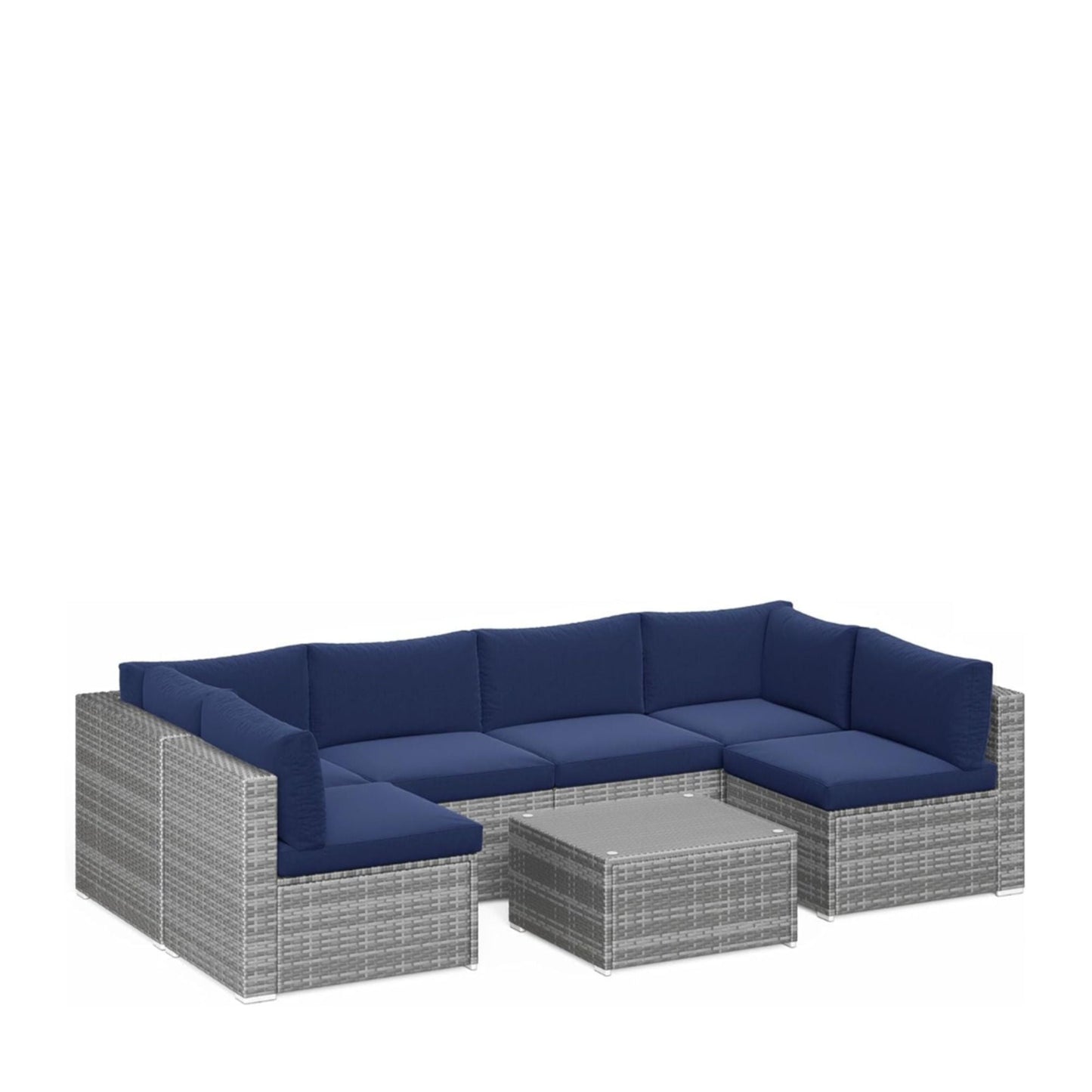 Modern Patio Set With Coffee Table
