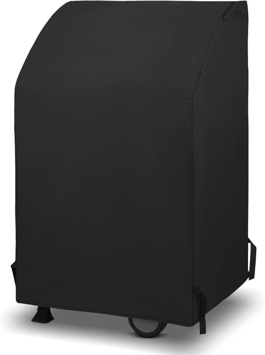 Unicook 32 Inch Small Grill Cover, Heavy Duty Waterproof 2 Burner Gas BBQ Cover, Compatible with Weber Char-Broil Nexgrill KitchenAid Grills with Both Side Tables Down, All Weather Protection