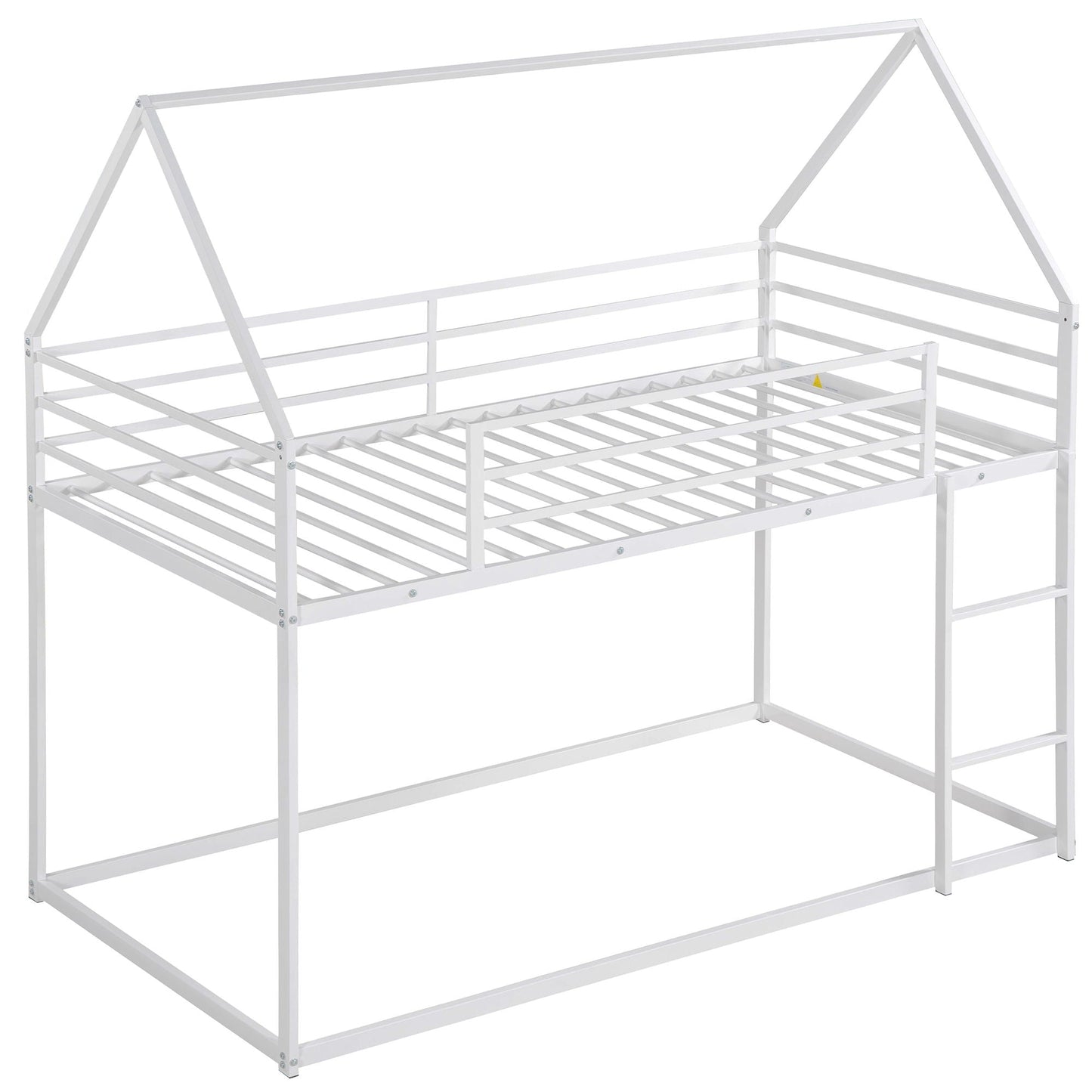 House Bunk Bed With Built In Ladder