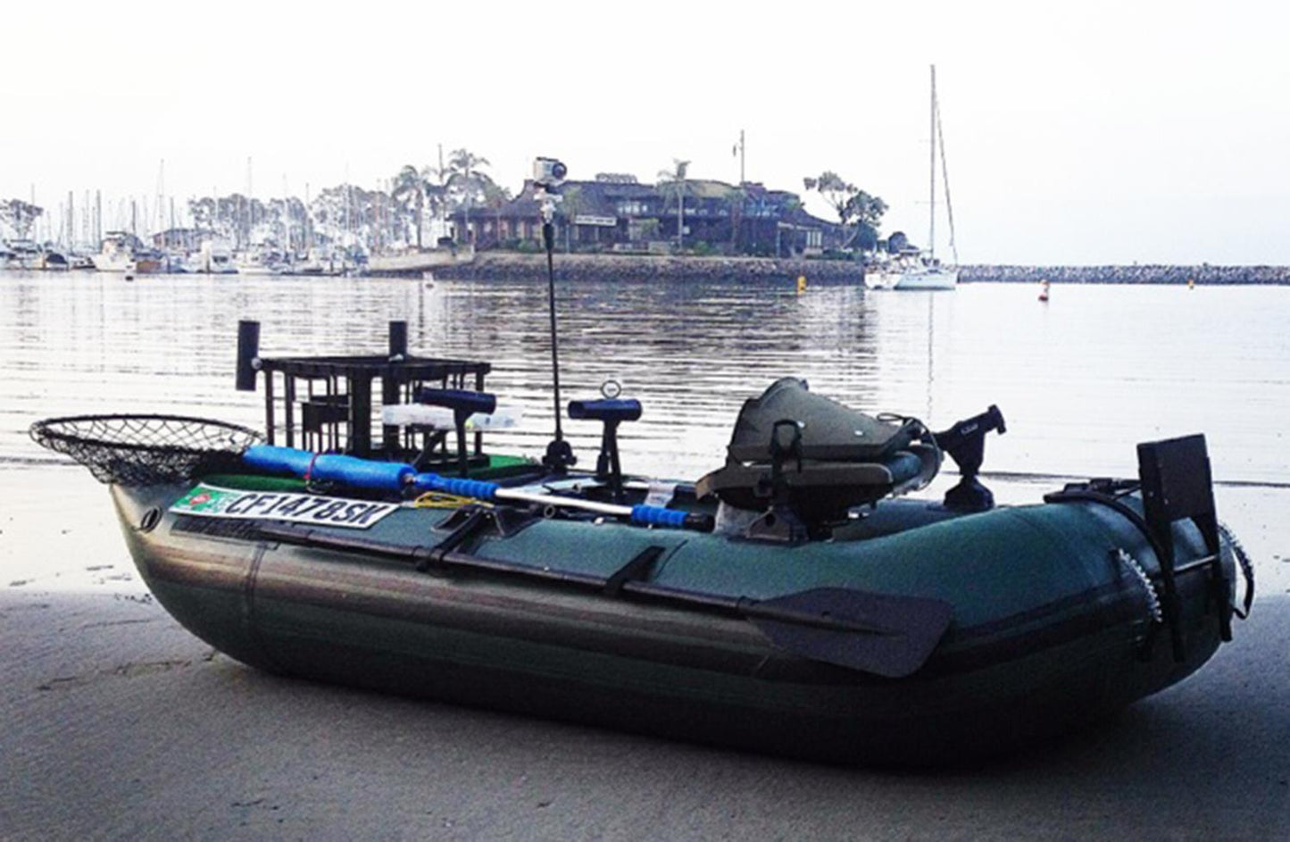 Sea Eagle 285 Inflatable Frameless Pontoon Boat Pro Package