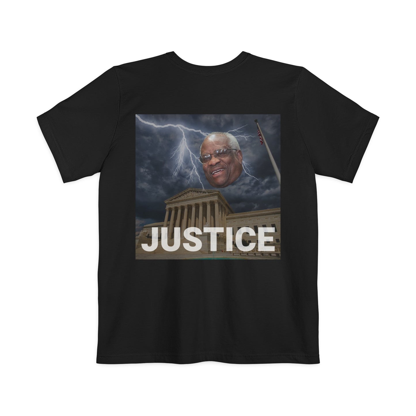 Lightning Bolt of Justice Pocket T-Shirt