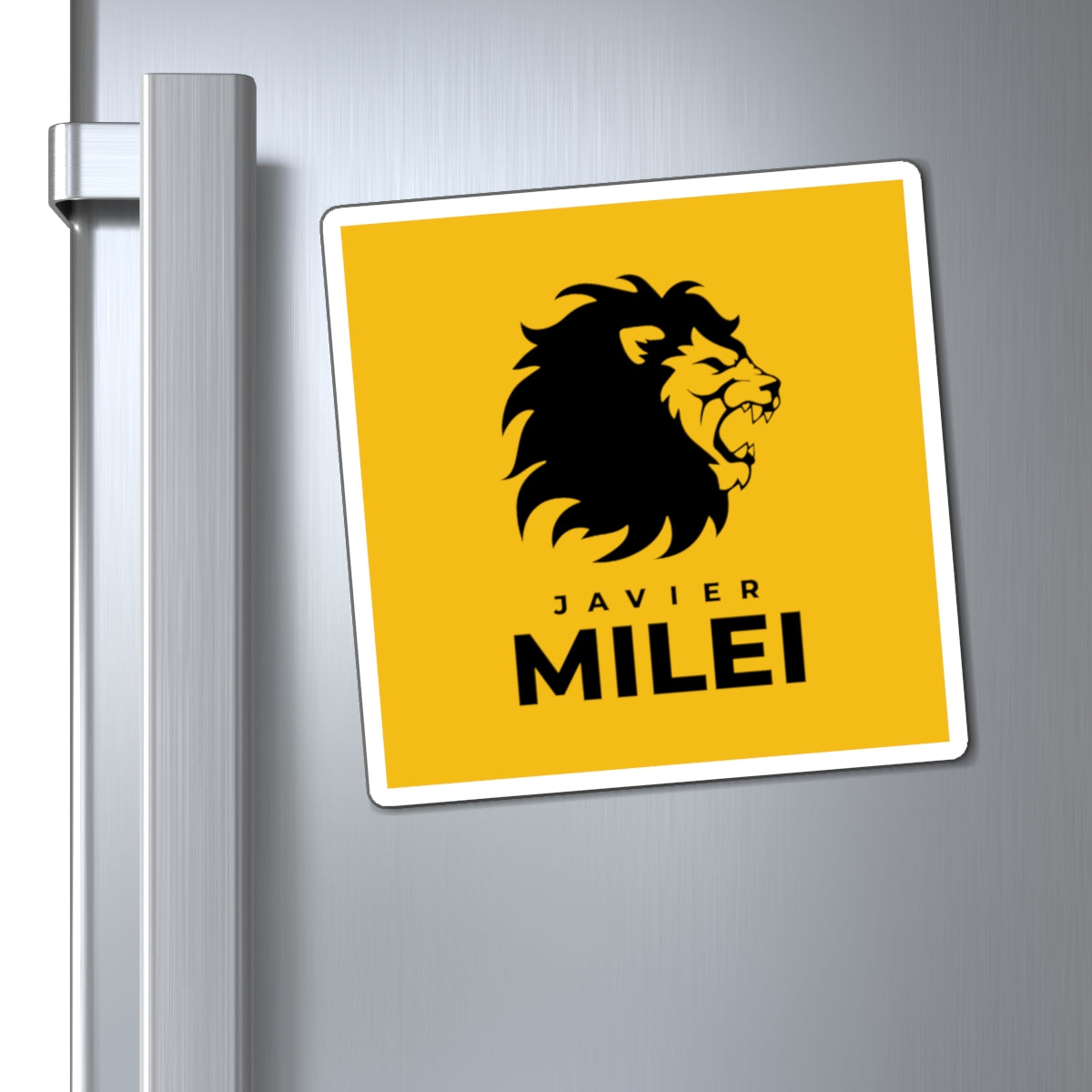 Javier Milei "Freedom Roar" Lion of Argentina Magnet - 4LibertyShop.com