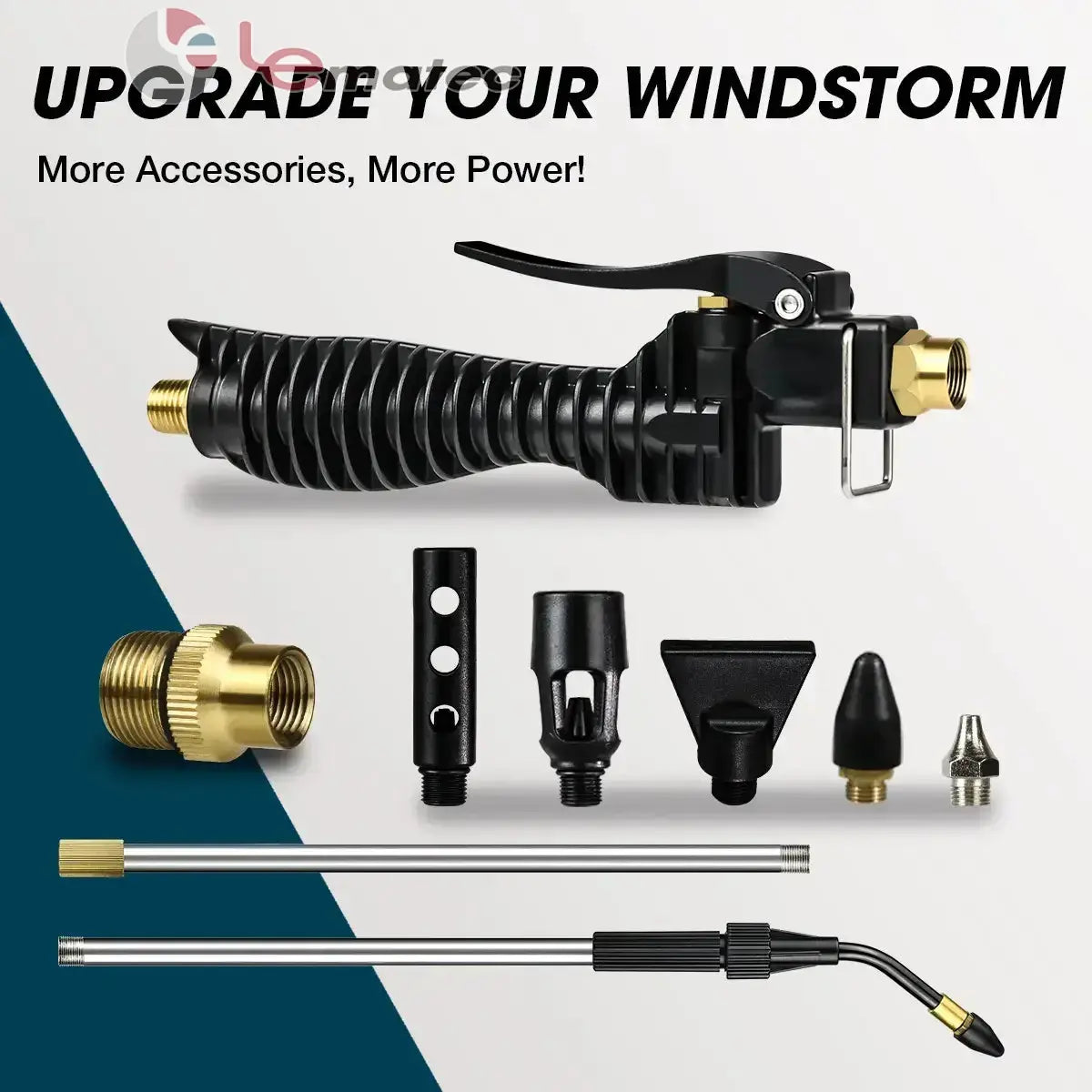 AS121-5 Extendable Air Blow Gun Kit | Multi-Use Tool
