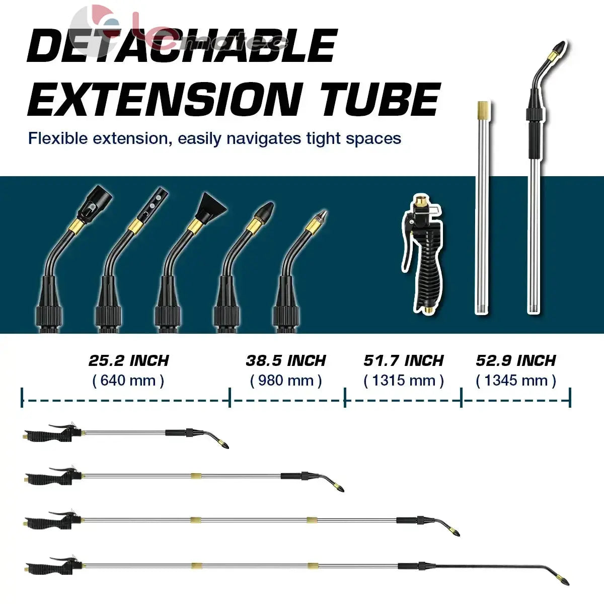 AS121-5 Extendable Air Blow Gun Kit | Multi-Use Tool